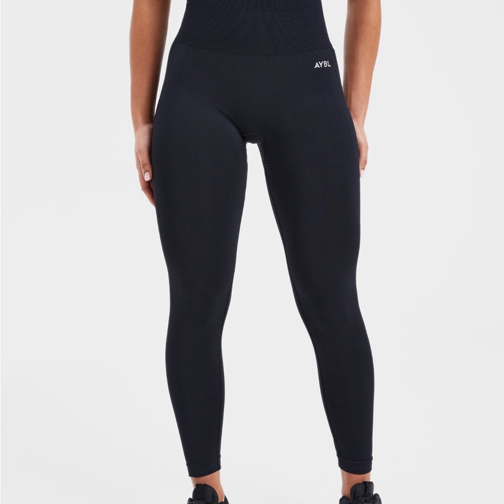 AYBL Black Empower Seamless Leggings